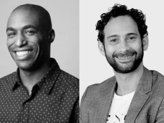 Marc Charlery from RMIT Online and Ori Gold from Bench Media