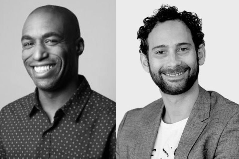 Marc Charlery from RMIT Online and Ori Gold from Bench Media